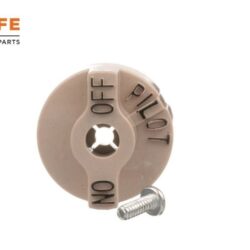 Frymaster 810-0109 Gas Valve Knob WScrew 1-14 DIA OFF-PILOT-ON