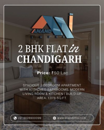 2 BHK Flats for sale in Chandigarh 963828(Anand Infra) 2 BHK Flats for sale in Chandigarh 963828(Anand Infra)