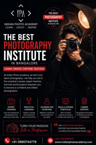 best photography institute in Bangalore best photography institute in Bangalore