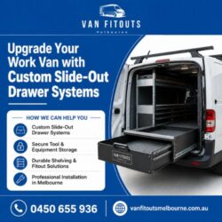 Upgrade Your Work Van with Custom Slide-Out Drawer Systems