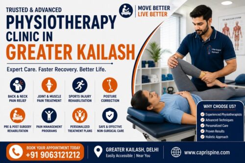 Trusted physiotherapy clinic in Greater Kailash Trusted physiotherapy clinic in Greater Kailash