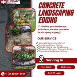 Landscape Concrete Curbing In Port St. Lucie, FL