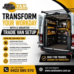 Transform Your Workday with a Smarter Tradie Van Setup