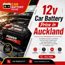12v Car Battery Price in Aucklan