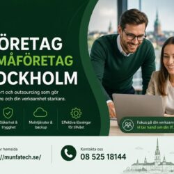 IT-företag för småföretag i Stockholm – Smarta IT-lösningar