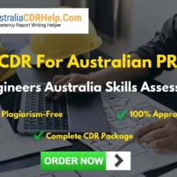 CDR for Australian PR