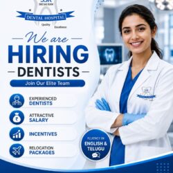 Dentist hiring at SSR Dental Hospital  Best Dental Hospital in Rajahmundry