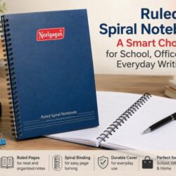 Ruled Spiral Notebook A Smart Choice for School, Office and Everyday Writing