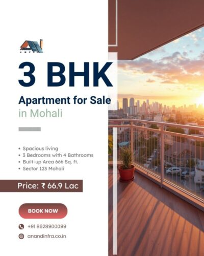 3 BHK Flats For Sale In Mohali (anandinfra.co.in) 4454 3 BHK Flats For Sale In Mohali (anandinfra.co.in) 4454