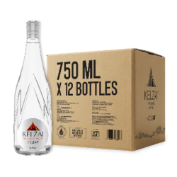 sparkling Volcanic water 750ML Glass Bottle