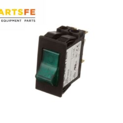 APW 1300220 Green Lighted Rocker Switch 4 Terminal 16A 240 VAC