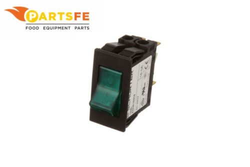 APW 1300220 Green Lighted Rocker Switch 4 Terminal 16A 240 VAC APW 1300220 Green Lighted Rocker Switch 4 Terminal 16A 240 VAC