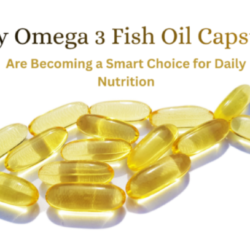 Omega-3 fish oil capsules