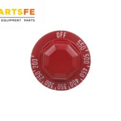 Vulcan Hart 00-418060-00002 Range Thermostat Knob Red 2 DIA OFF-550-200°F