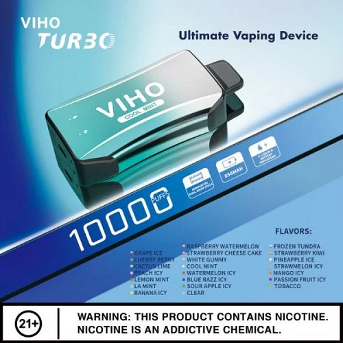 VIHO Turbo Disposable Vape 10pk Westminster, CA VIHO Turbo Disposable Vape 10pk Westminster, CA