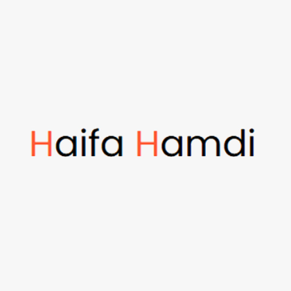 Haifa Hamdi logo Haifa Hamdi logo