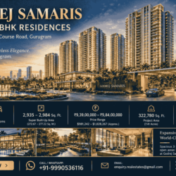 Godrej Samaris 3 BHK Luxury Living on Golf Course Road