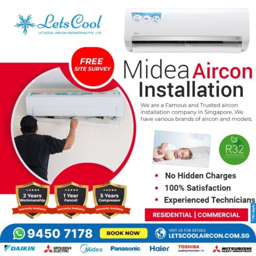 Midea aircon installation Midea aircon installation