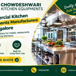 Commercial Kitchen Equipments Manufacturers in Bangalore