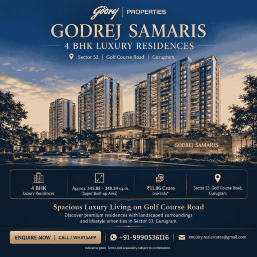 Godrej Samaris 4 BHK Luxury Apar (1) Godrej Samaris 4 BHK Luxury Apar (1)