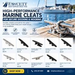 22 High-Performance Marine Cleats for Secure Docking & Mooring (2)