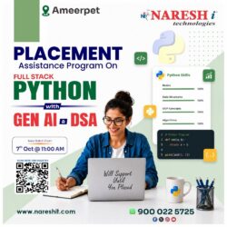 Placement Assistance Program on Full Stack Python with Gen AI & DSA