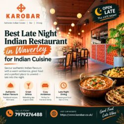 Best Late Night Indian Restaurant in Waverley for Indian Cuisine