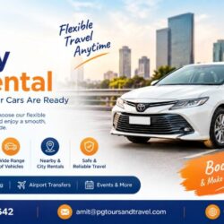 Hourly Car Rental City Banner Pg-210kb