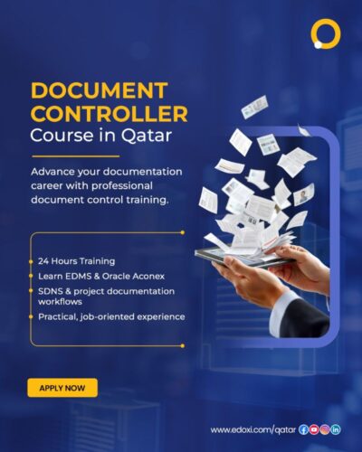 Document Controller Course in Qatar-250kb Document Controller Course in Qatar-250kb