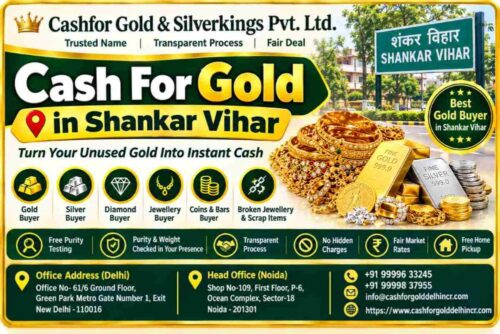 Cash For Gold in Shankar Vihar Cash For Gold in Shankar Vihar