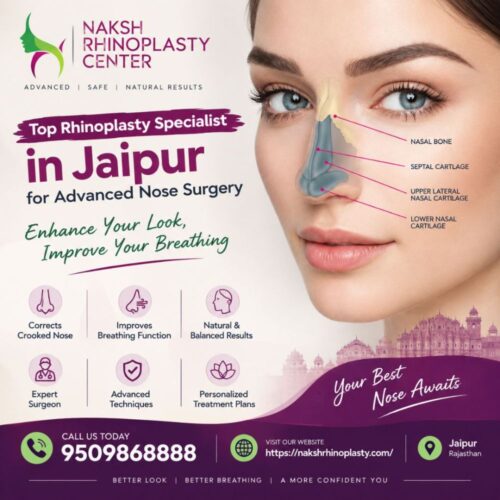 Top Rhinoplasty Specialist in Jaipur for Advanced Nose Surgery (1) Top Rhinoplasty Specialist in Jaipur for Advanced Nose Surgery (1)