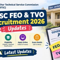 BTSC FEO  TVO Recruitment 2026 updates-250kb