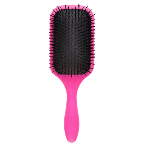 Pink Denman Brush for Smooth, Tangle-Free Hair Enhance Glow Pink Denman Brush for Smooth, Tangle-Free Hair Enhance Glow