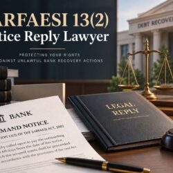 SARFAESI 13(2) notice reply lawyer