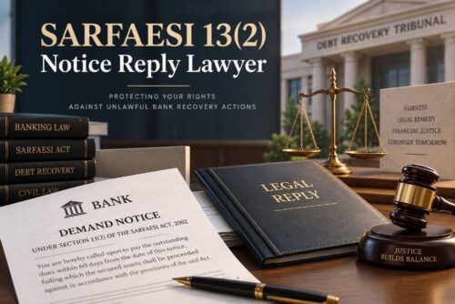 SARFAESI 13(2) notice reply lawyer SARFAESI 13(2) notice reply lawyer
