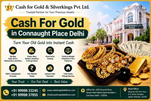 Cash For Gold in Connaught Place Delhi Cash For Gold in Connaught Place Delhi