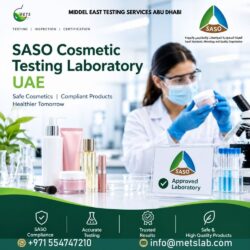 SASO Cosmetic Testing Laboratory UAE