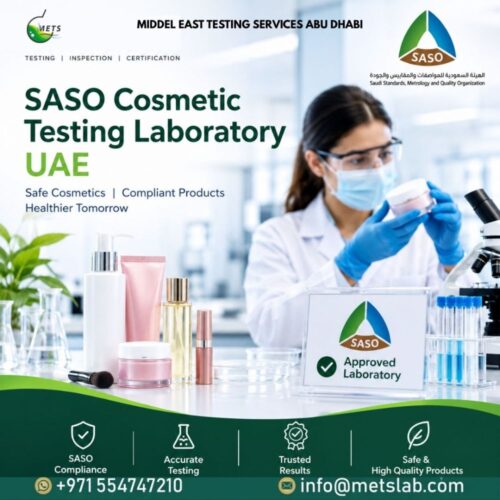 SASO Cosmetic Testing Laboratory UAE SASO Cosmetic Testing Laboratory UAE