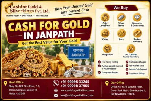 Cash For Gold in Janpath Cash For Gold in Janpath
