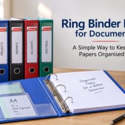 Ring Binder File for Documents A Simple Way to Keep Papers Organised  Neelgagan