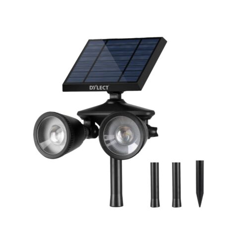 dual head solar pathway lights by dylect dual head solar pathway lights by dylect