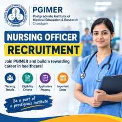 PGIMER Nursing Officer Recruitme