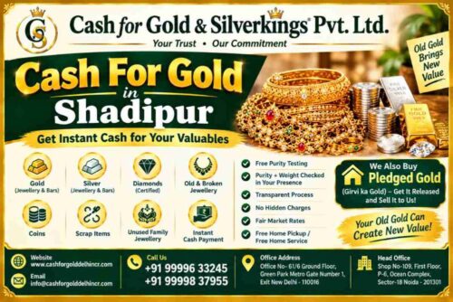 Cash For Gold in Shadipur Cash For Gold in Shadipur