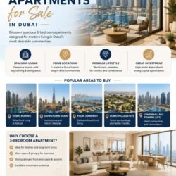 3 bedroom apartments for sale dubai