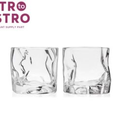 Viski 842094112586 Molten Tumblers Set Of 2
