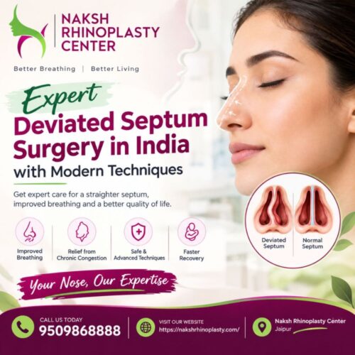 Expert Deviated Septum Surgery in India with Modern Techniques Expert Deviated Septum Surgery in India with Modern Techniques