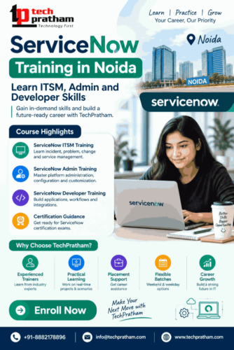 TechPratham ServiceNow Training in Noida_11zon TechPratham ServiceNow Training in Noida_11zon