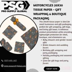 Motorcycles 20x30 Tissue Paper  Gift Wrapping  Boutique Packaging-89kb