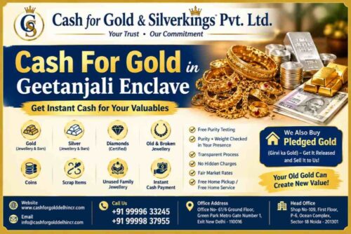 Cash For Gold in Geetanjali Enclave Cash For Gold in Geetanjali Enclave
